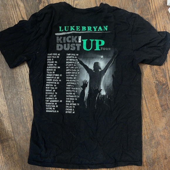 Luke Bryan tshirt Kick the dust up - Picture 2 of 2